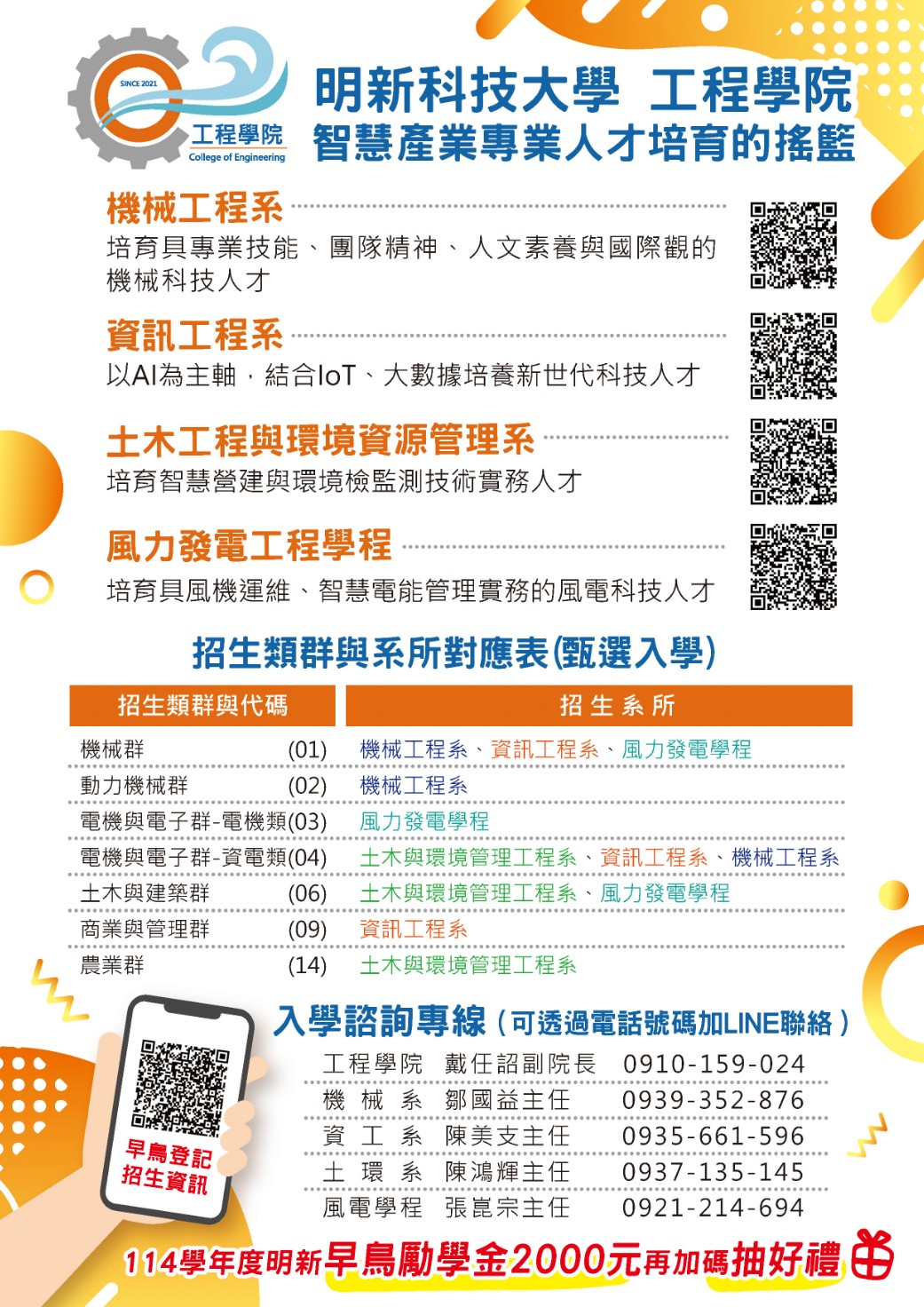 明新學校財團法人明新科技大學辦理「2025年明新科技大學半導體學院工程學院『MUST-PLAY探索體驗營』」