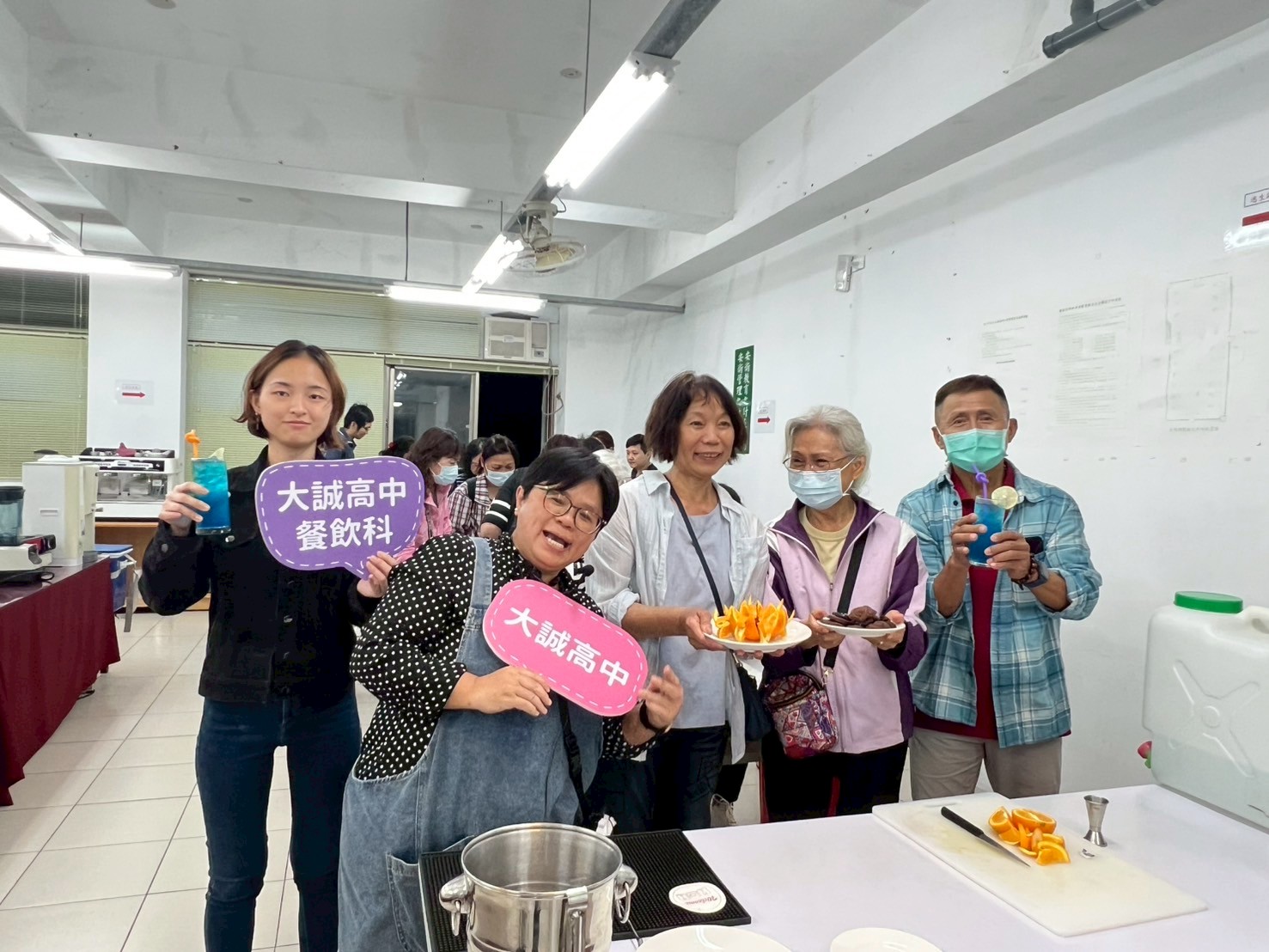 蘆洲國中補校蒞校參訪及實作