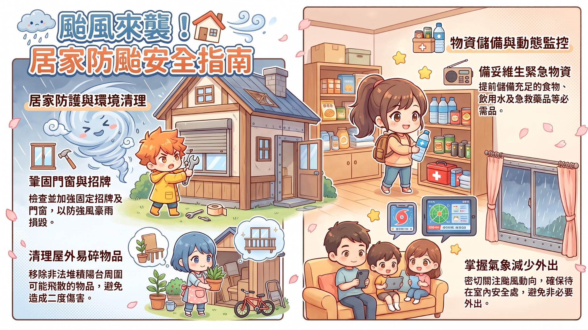 防颱宣導